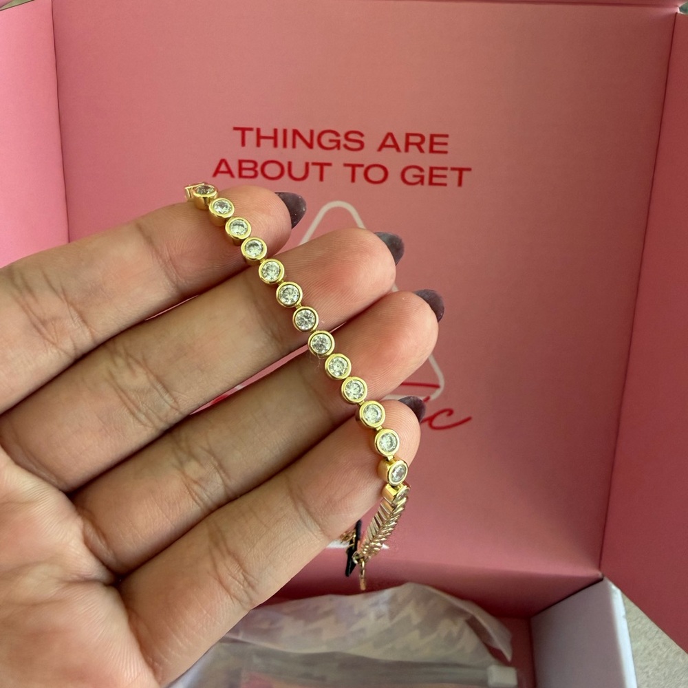 Electric Picks Jewel Tennis Bracelet